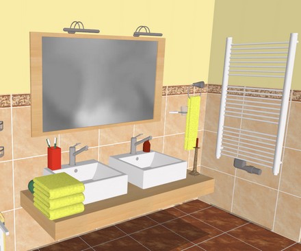 Letölthető fürdőszoba tervező 3D