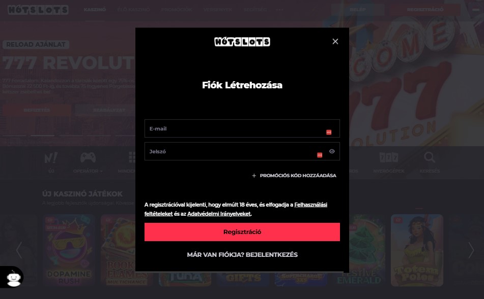 Pokk promóciós kód aktiválása